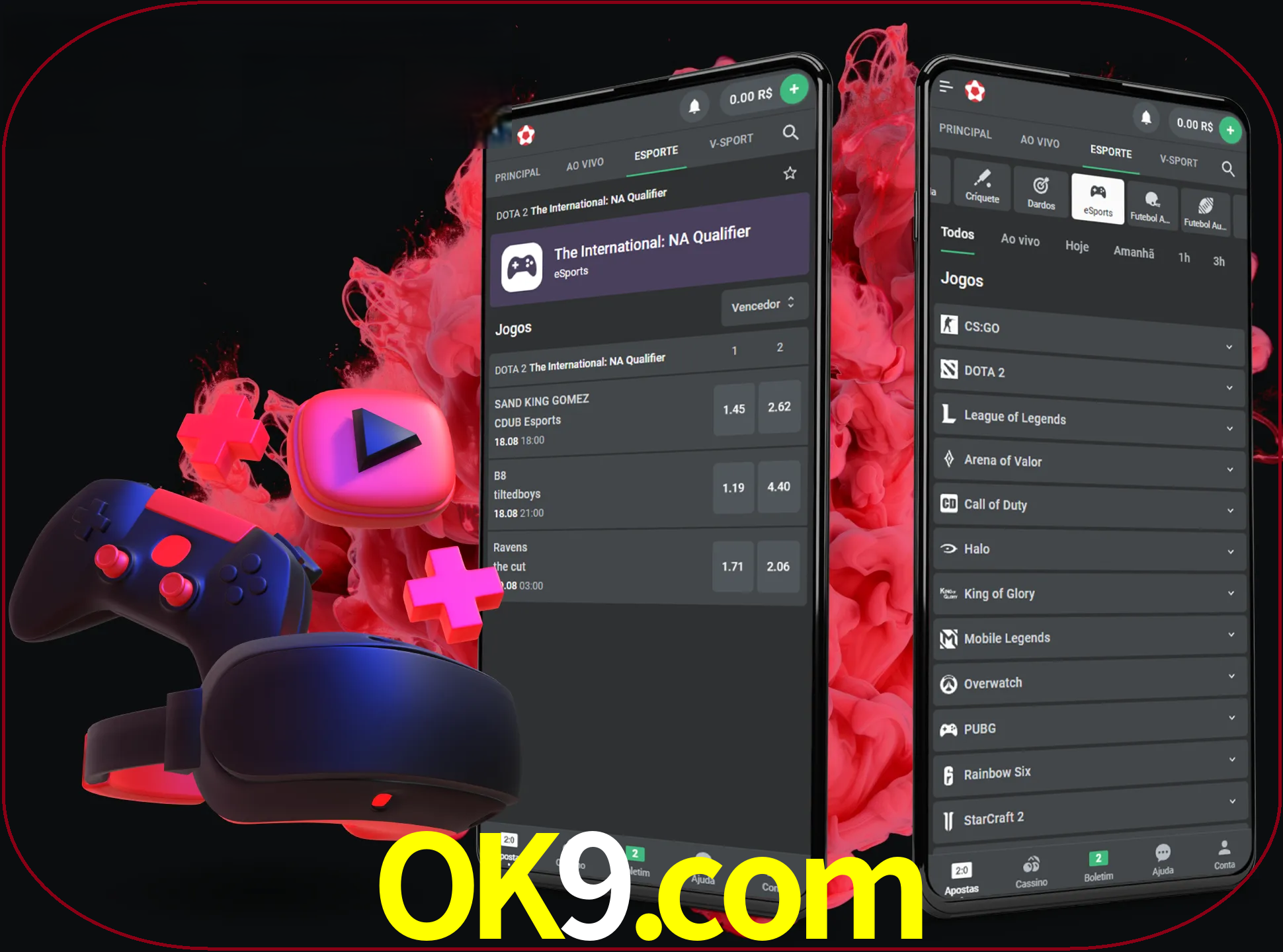 Para ter a aplicação móvel ok9 no seu smartphone, basta descarregar o ficheiro apk e seguir as instruções.